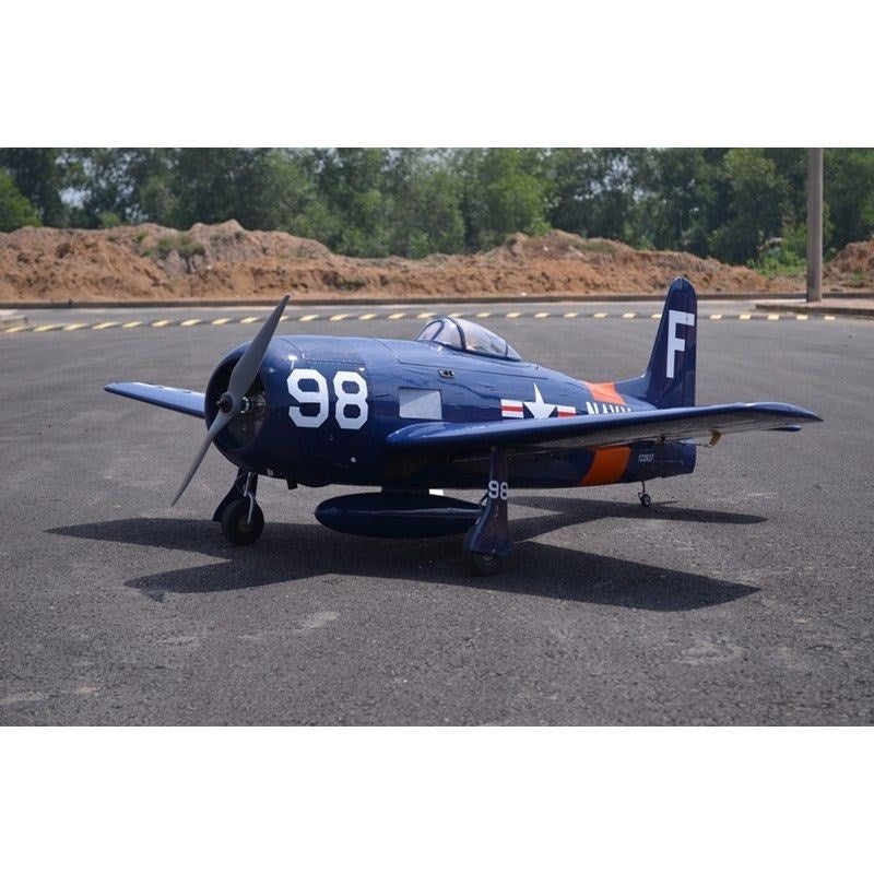 Seagull Grumman F8F-2 Bearcat Navy (Blue Corsair) - 71 inches (33cc)