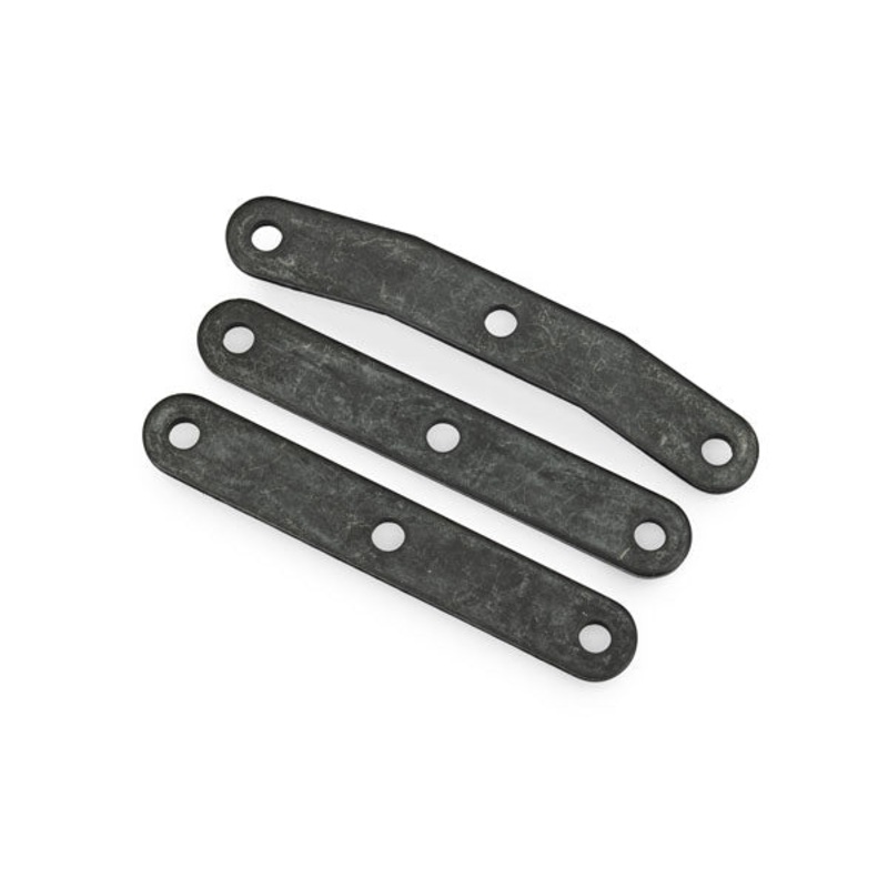 Traxxas 10925 Front Upper & Lower Bulkhead Steel Tie Bars (2)