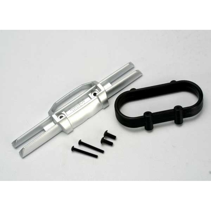 Traxxas 5336 - Bumper rear/ bumper mount rear/ 4x10mm BCS (2)/ 3x25mm BCS (2)