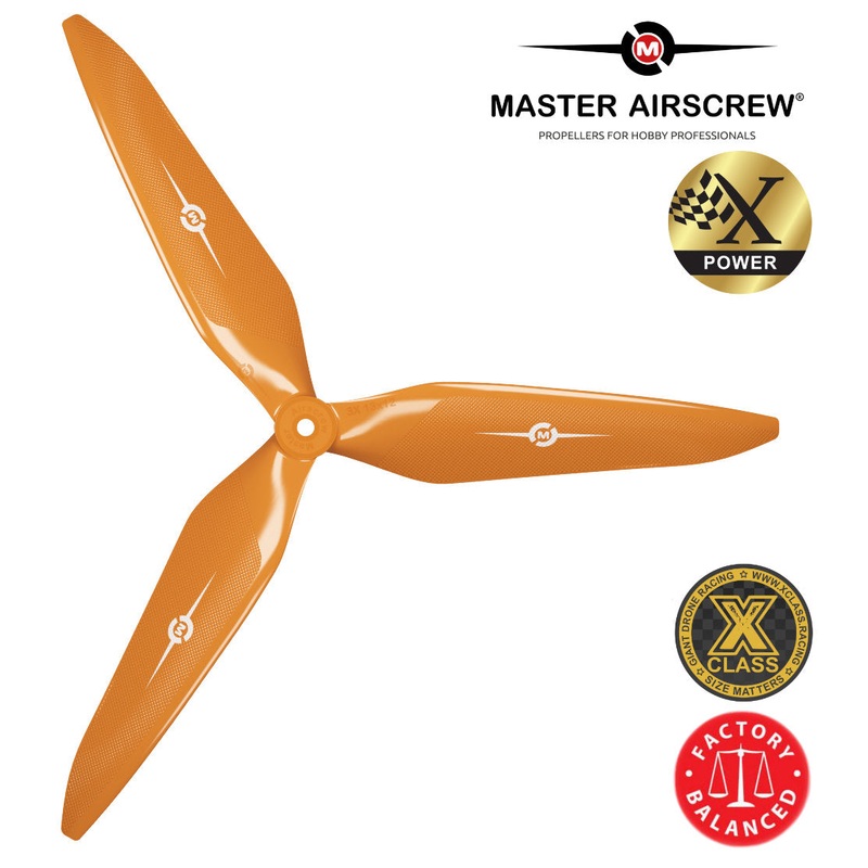 3X Power - 10x9 Propeller (CCW) Orange
