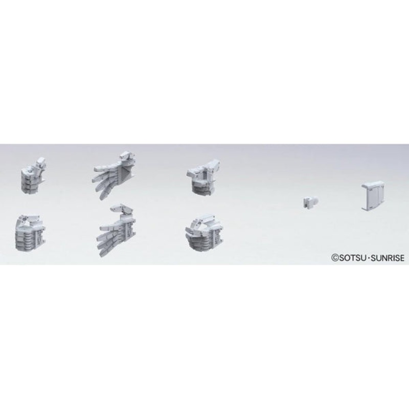 Bandai G5062850 BUILDERS PARTS HD 1/100 MS HAND 01 (E.F.S.F.)