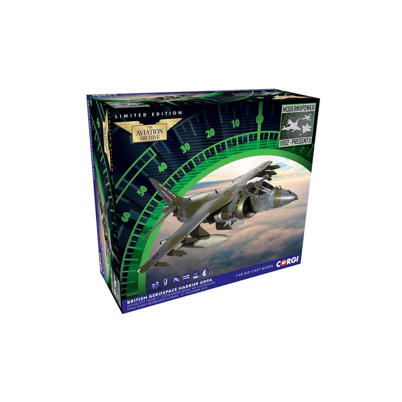 Corgi AA29302 1/48 BAe Harrier GR9A 'Ninja 1