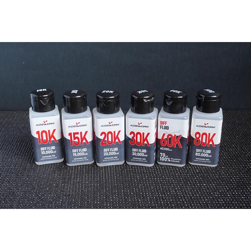 Koswork KOS50600-20K 20000cst Large 70ml Diff Fluid (AE System)