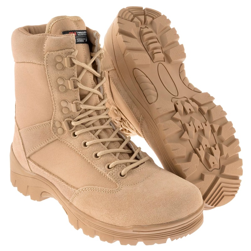 Mil-Tec Khaki Rugged Boots