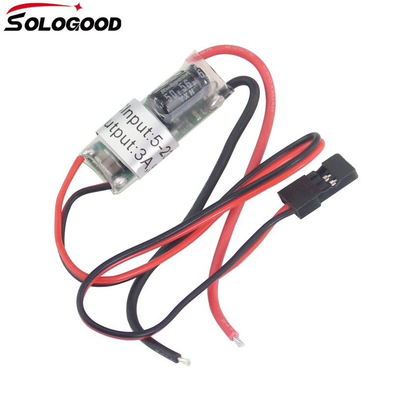 SoloGood FPV RC UBEC BEC 5V 3A 5A 7A 5V/3A/5A/7A Lowest RF Noise BEC Full Shielding Antijamming Switching Regulator 5V 3A UBEC