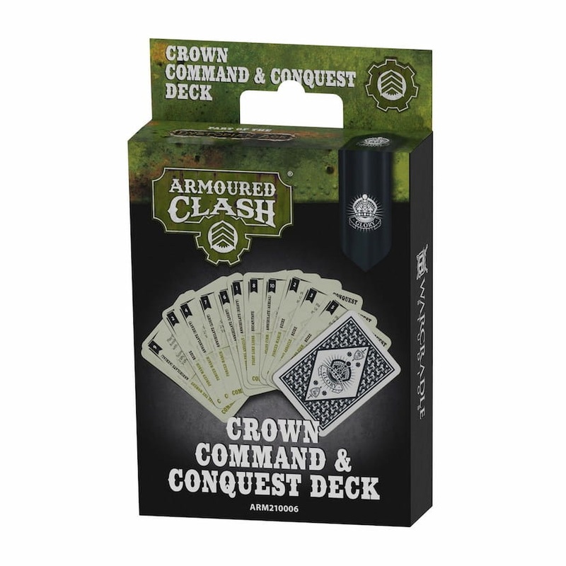 Warcradle ARM210006 Armoured Clash: Crown Command & Conquest Deck