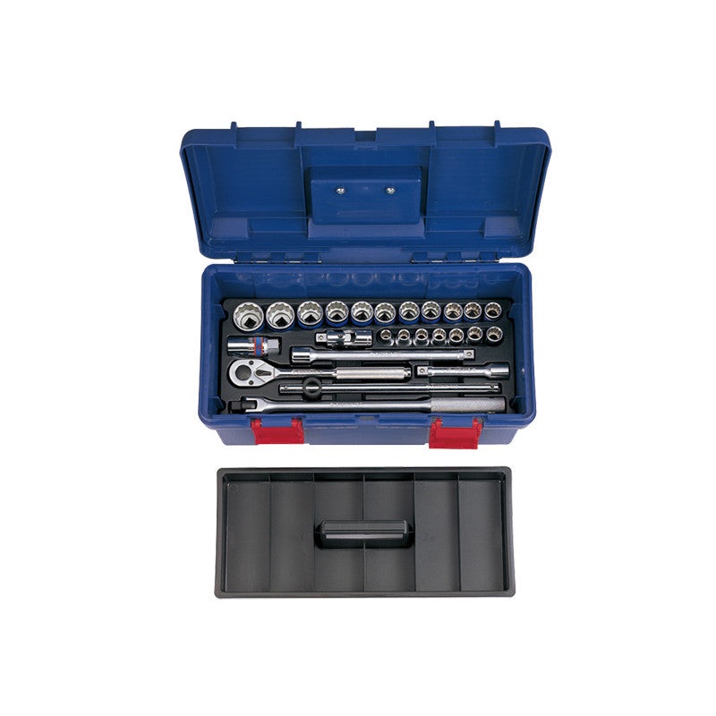 26-Piece Tool Set in Plastic Storage Case