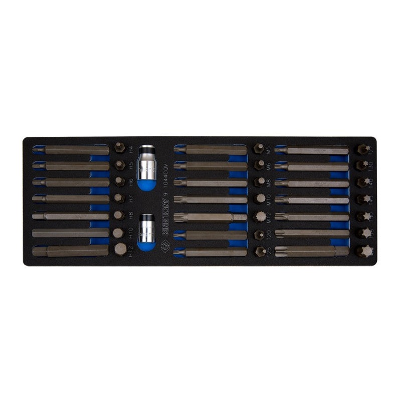 44-Piece 10mm Bit Set with Organizer Tray