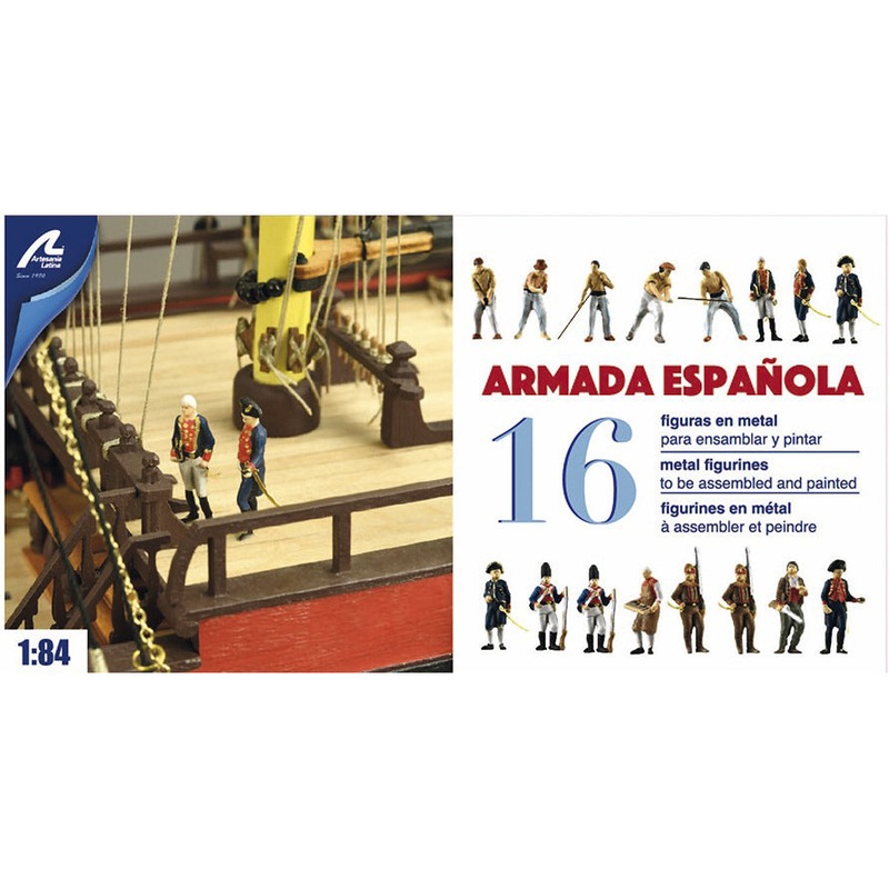 Artesania Latina 22901F 1/84 Figures for Santisima (16)