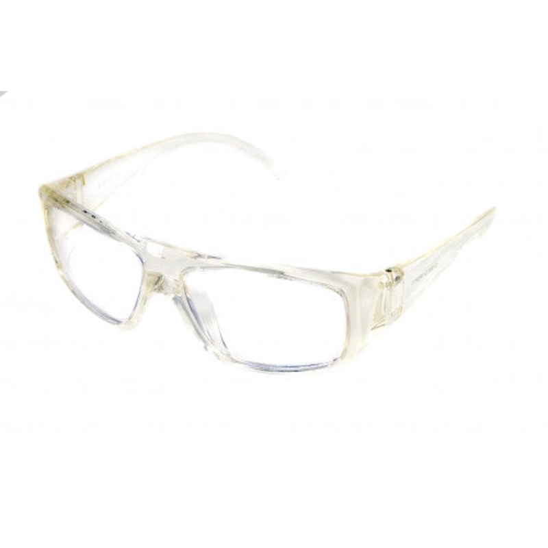 Global Vision RX-iRop-11 Crystal Prescription Safety Glasses, Clear