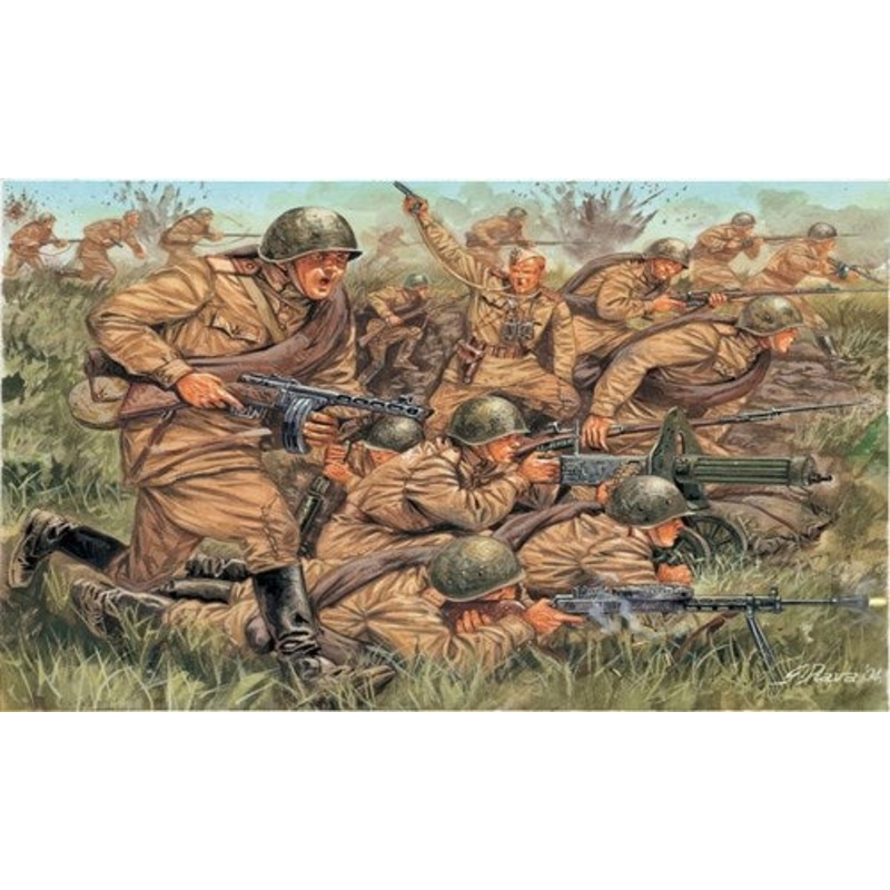Italeri 6057 1/72 WWII Russian Infantry