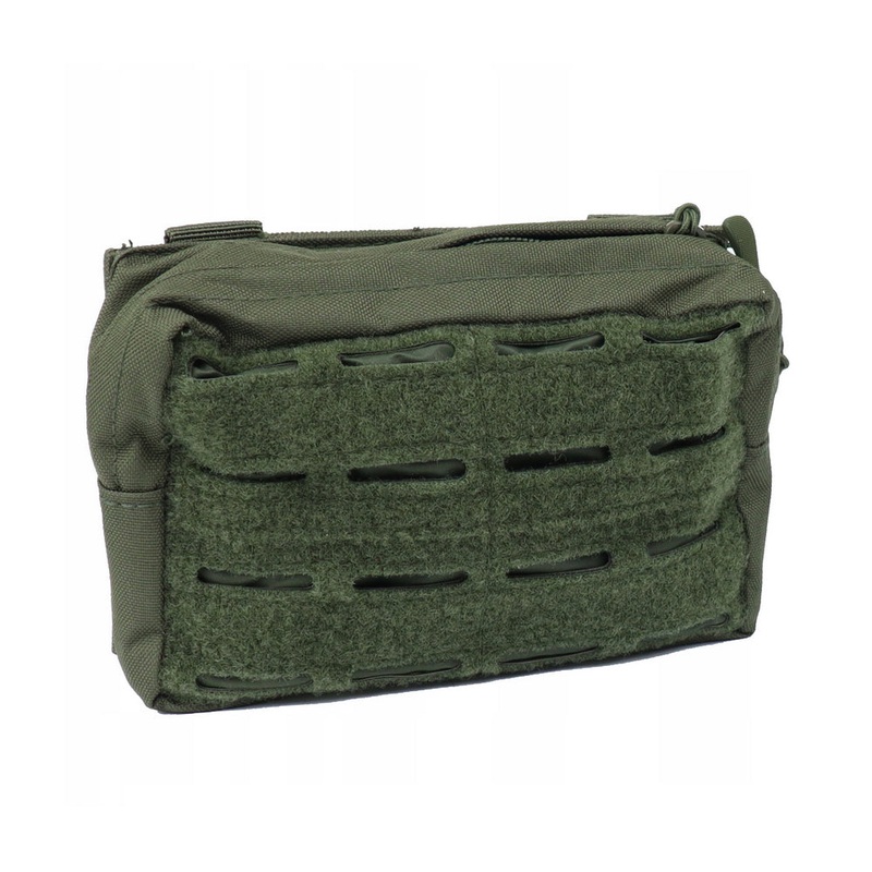 MI-TEC Laser Cut Utility Belt Pouch in Dark Olive