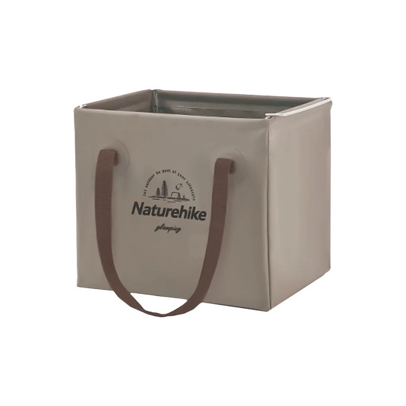 Naturehike 20L Folding PVC Water Container, Light Brown