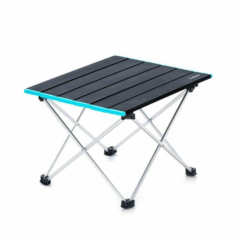 Naturehike NH19Z008-Z Folding Aluminum Table, Large, Black