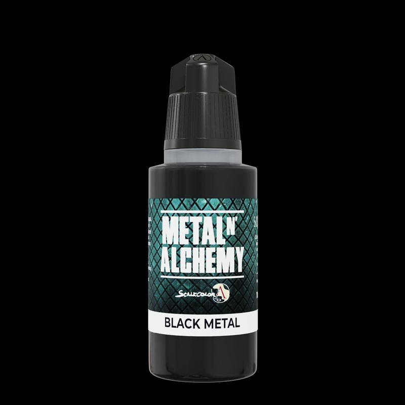 Scale 75 SC-63 Scalecolor Metal n Alchemy Black Metal 17ml