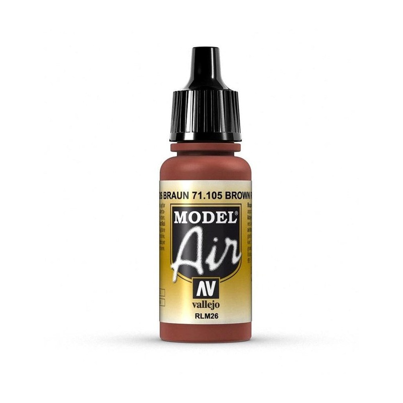 Vallejo AV71105 Model Air Brown RLM26 17 ml
