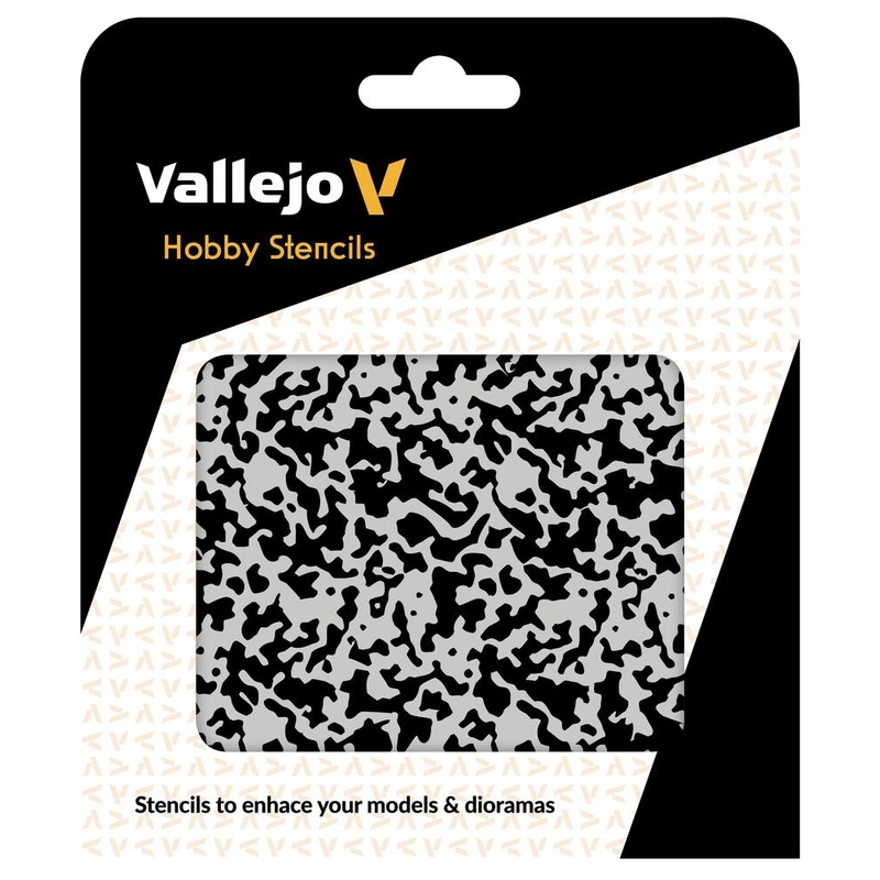 Vallejo ST-AIR001 Stencils - Weathered Paint 1/48