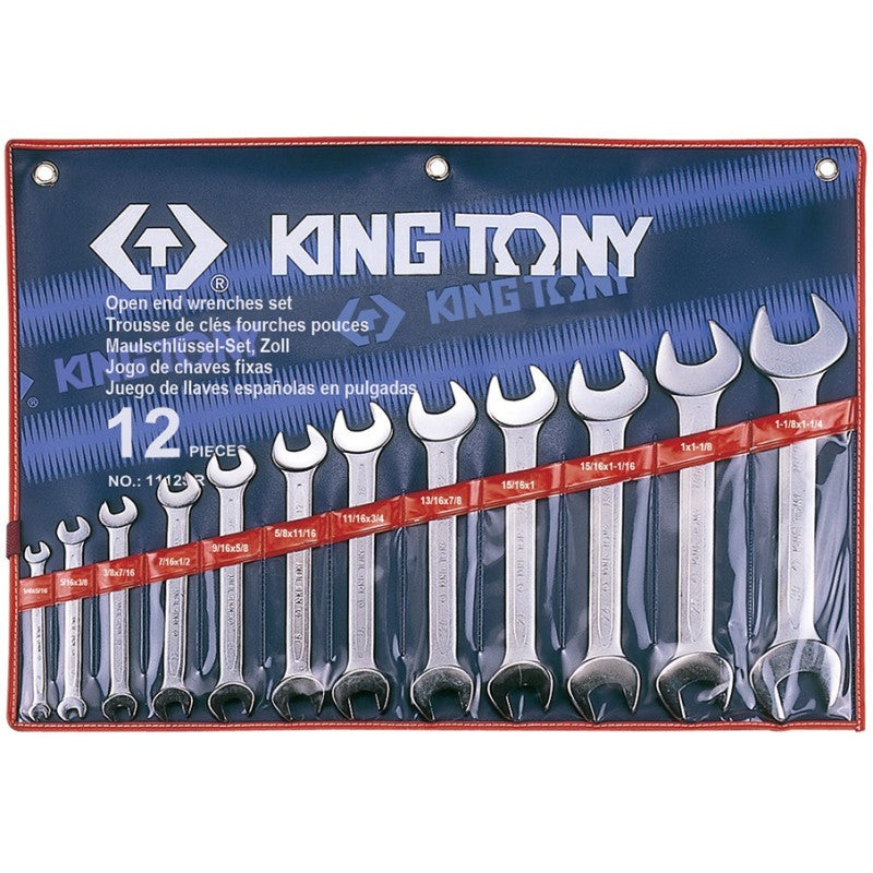 12-Piece Wrench Set in Durable Nylon Pouch