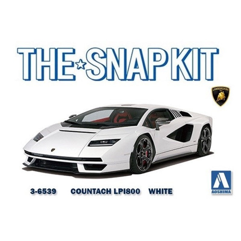 Aoshima 6539 1/32 LAMBO COUNTACH LPI800 - WHITE