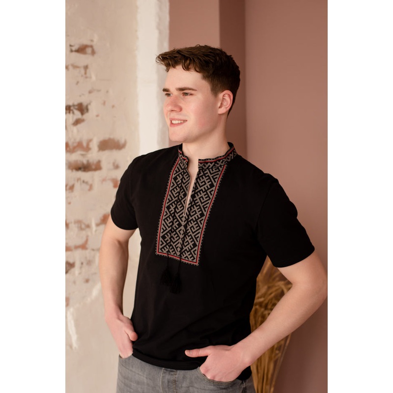 Men's Embroidered Vyshyvanka Shirt, Art. 5212