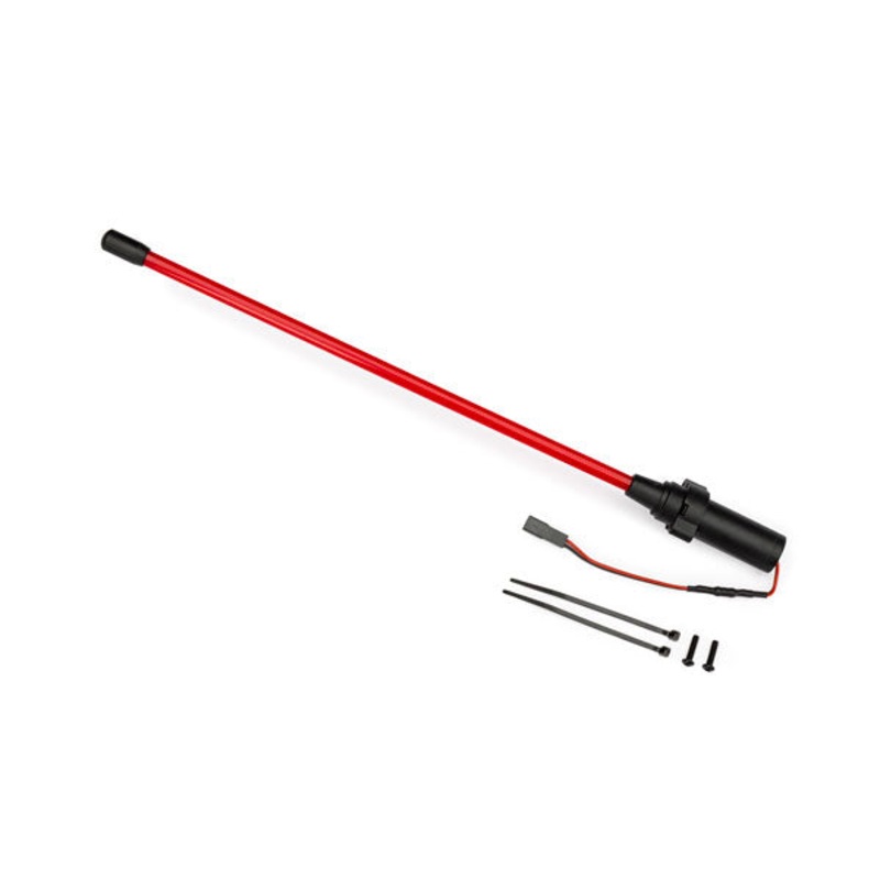 Traxxas 10992-BLUE Blue LED Whip Light w/ Flex-Tech Mount Blue