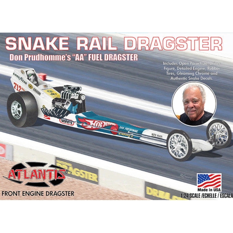 Atlantis Models AMCM5694 1/24 Prudhomme FF EngDragster