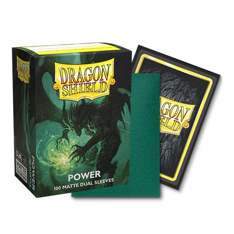 Dragon Shield AT-15063 Sleeves (100) Dual Matte Power
