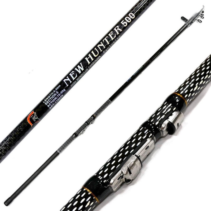 New Hunter 4m Carbon Fishing Rod with Guides