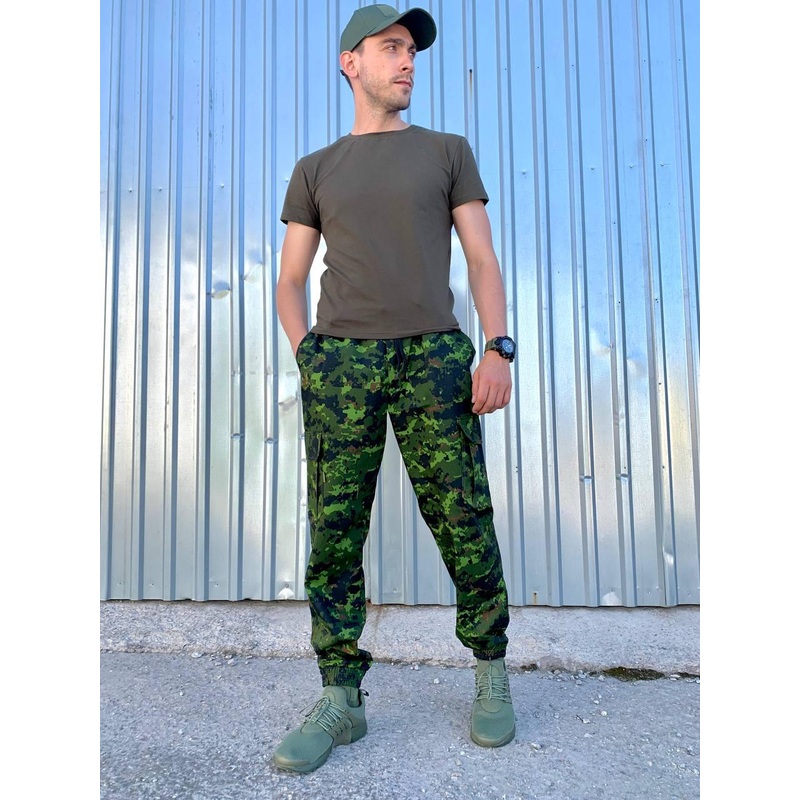 Rugged Cadpat Jogger Pants for Summer
