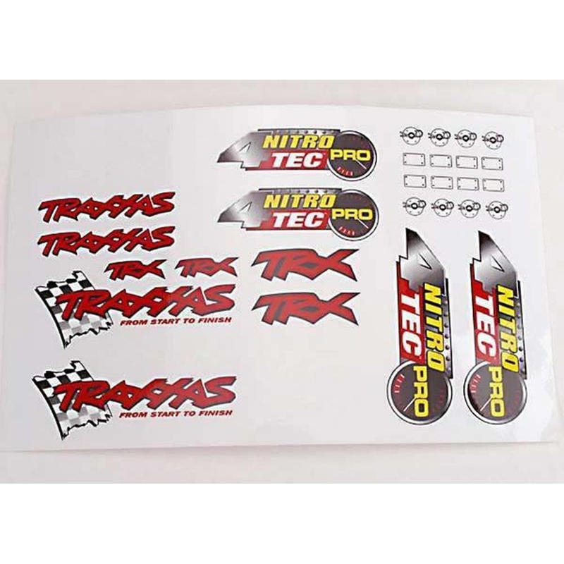 Traxxas 4814 - Decal Sheet Nitro 4-Tec Pro