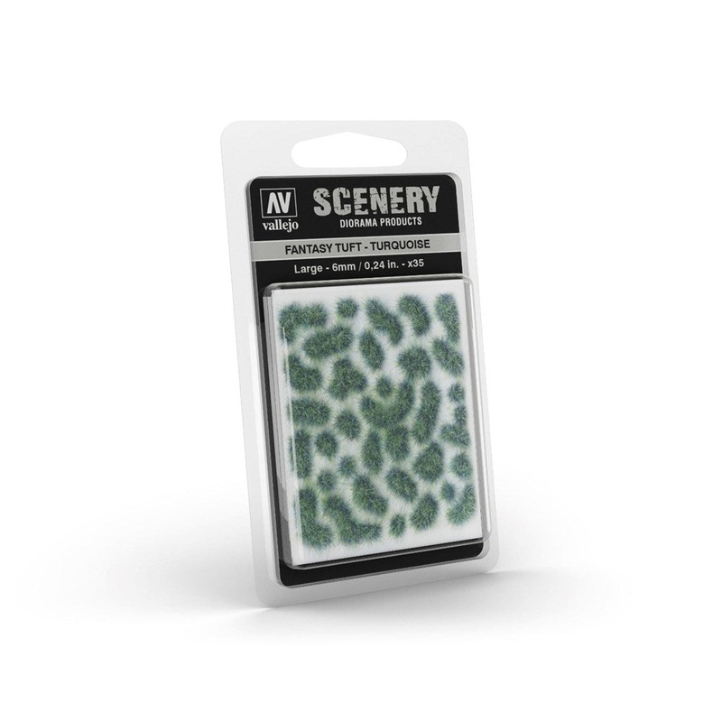 Vallejo SC432 Scenery Fantasy Tuft Large Turquoise