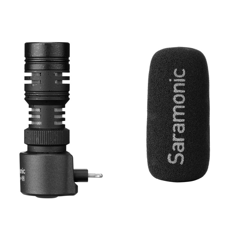 Saramonic SmartMic+ Di Compact Directional Microphone with Lightning Connector for Apple iPhone & iPad