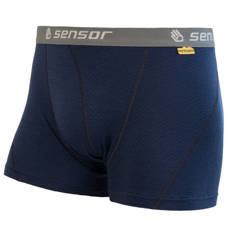 Sensor Merino DF Men's Thermal Underwear in Deep Blue