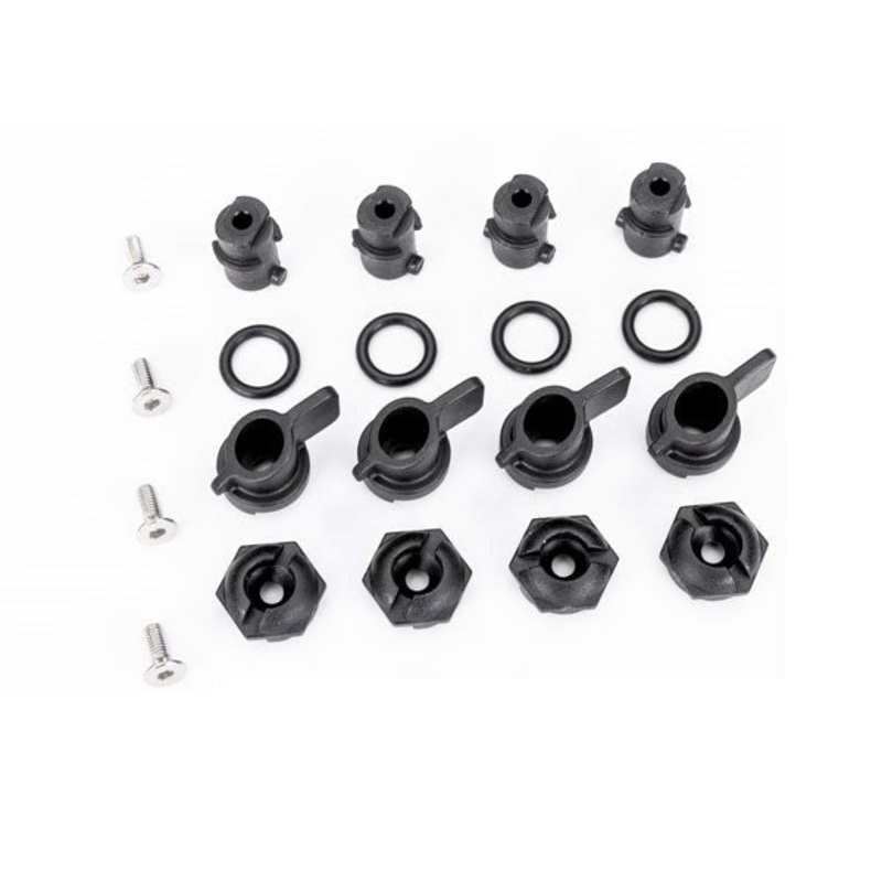 Traxxas 10318 Hatch Mount Nuts/Shafts/O-Rings