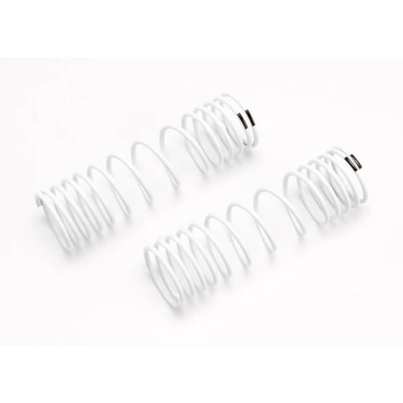 Traxxas 6858 - Springs rear (white) (progressive rate) (2)
