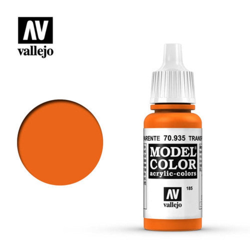 Vallejo AV70935 Model Colour Transparent Orange 18ml