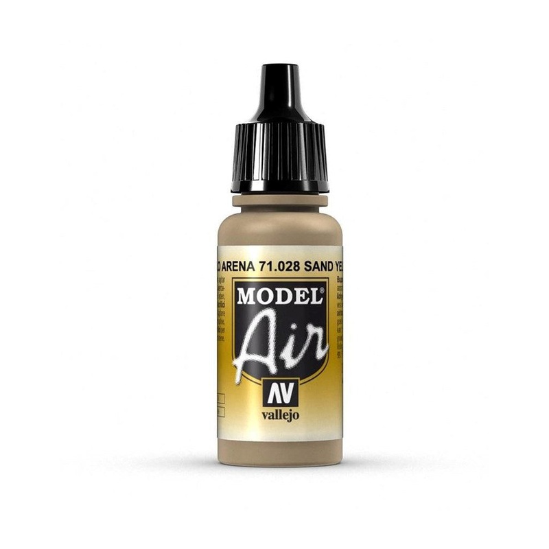 Vallejo AV71028 Model Air Sand Yellow 17 ml