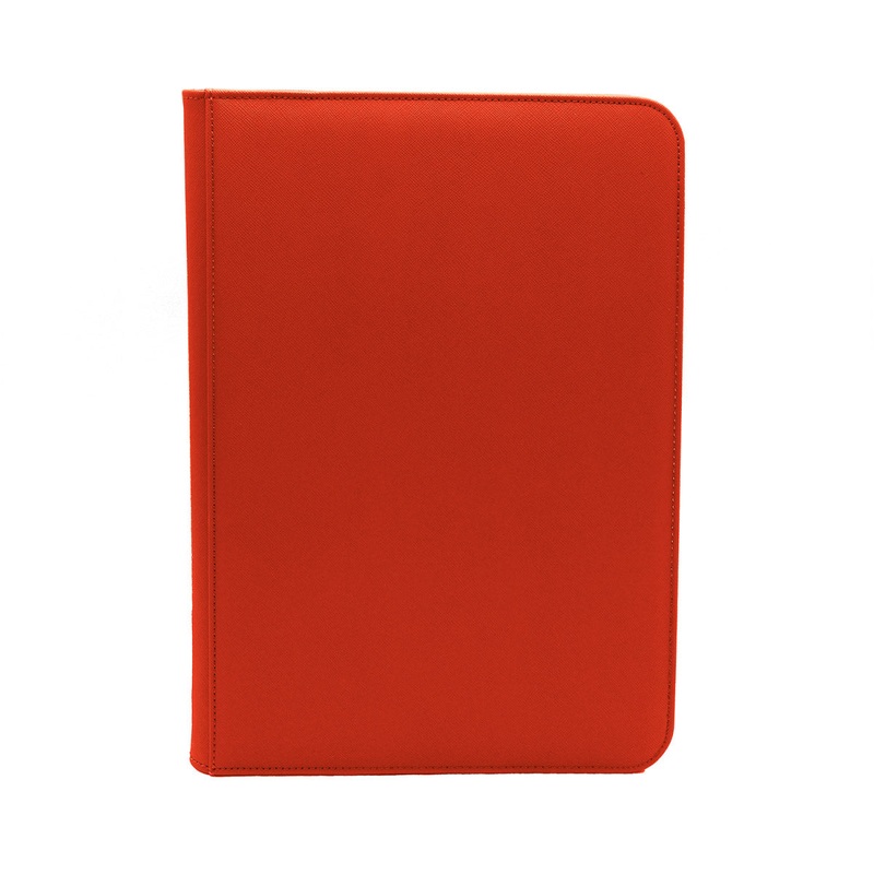 DEX Protection DZB9007 Zipper Binder 360 Red