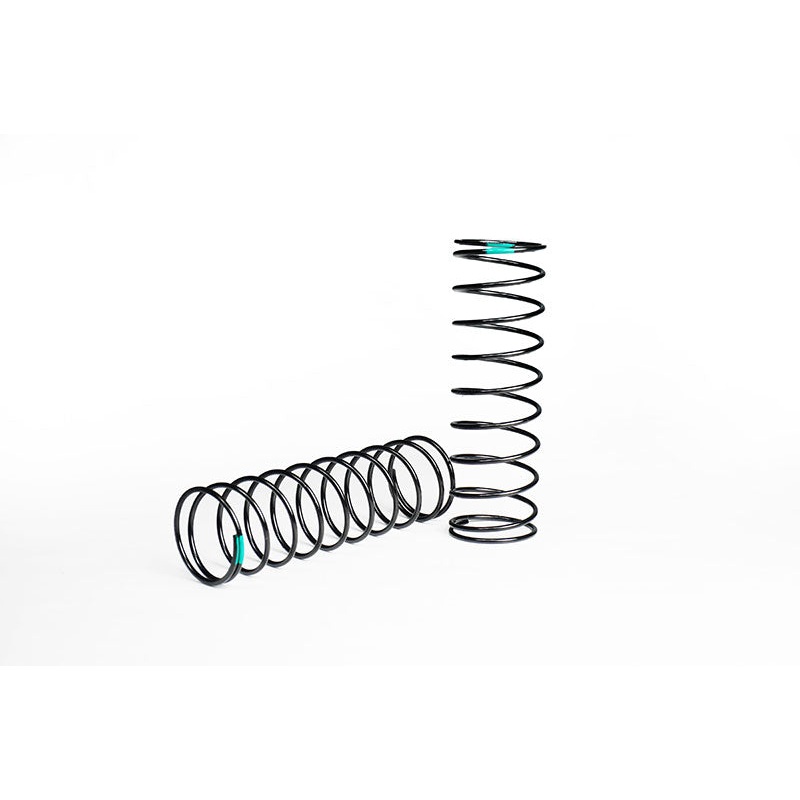 Koswork KOS04851-10.5T Rear Shock Spring Green (61mm, 1.1/10.5T, 1.8 lb/in, ID 16.4mm, 12/13mm Shock) AE (2)