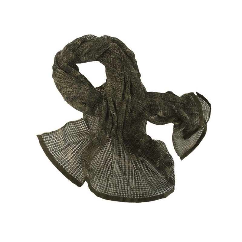 MI-TEC Digital Multi-Terrain Sniper Net Scarf with Vegetato Pattern