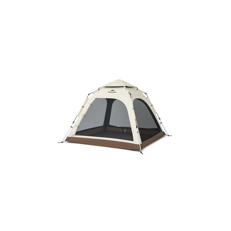 Naturehike Ango Automatic 3-Person Tent, Size S, Brown