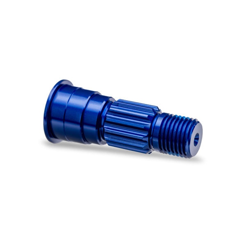 Traxxas 10953-BLUE Aluminum Front Stub Axle Blue