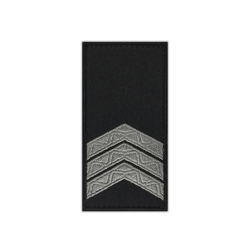 Black Sergeant Epaulet - Durable Utility Attachment