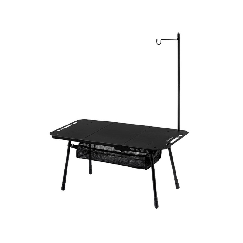 Naturehike Folding Table 80x40 cm, Aluminum, Black