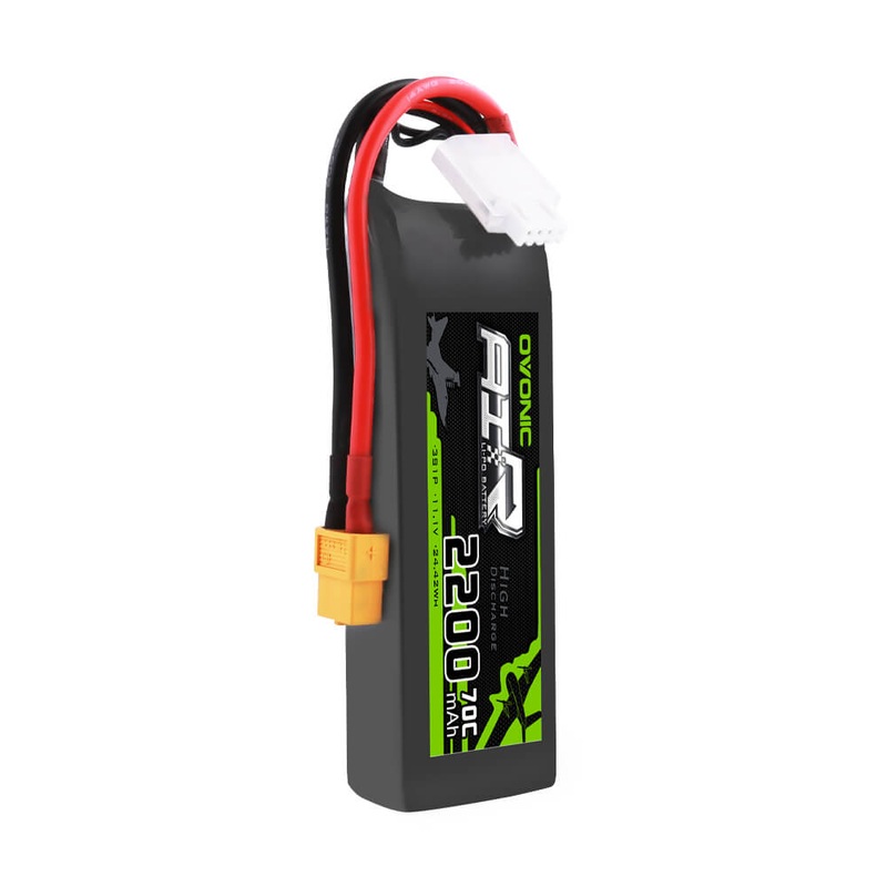 Ovonic 70C 3S 2200mAh 11.1V LiPo Battery for RC Plane CAR Boat - XT60 Plug