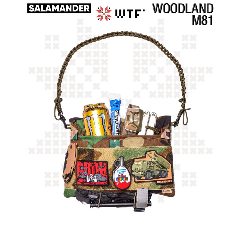 Salamander M81 Woodland Crossbody Bag