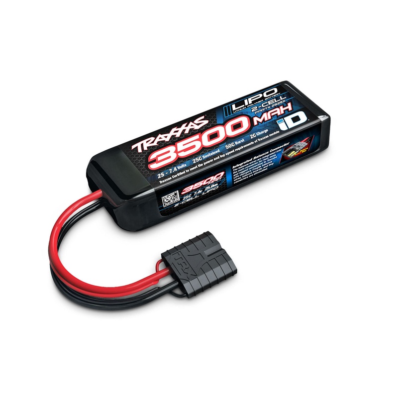 Traxxas 2825X - 3500mAh 7.4V 2-Cell 25C LiPo Battery