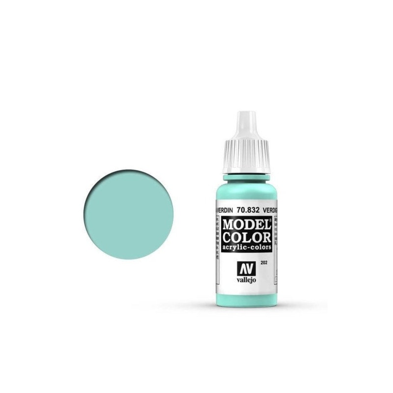 Vallejo AV70832 Model Colour Verdigris Glaze 18ml
