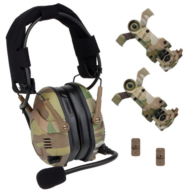 HD-16 Multicam Rugged Active Headphones