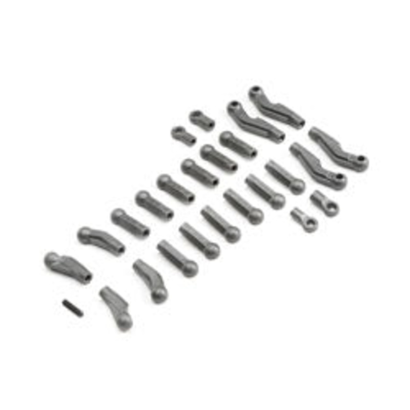 LOSI LOS-3977 Rod End Set: 22S REVA Sprint 4.8mm Ball Fits 22 and 22x-4 Series